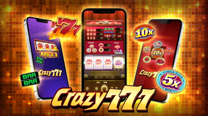 Mobile phone displaying a game